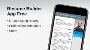 free resume builder app for pc